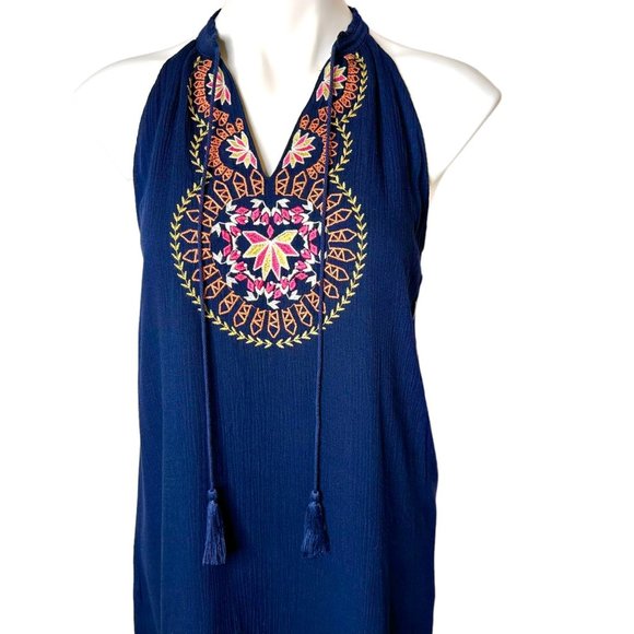 Stitch Fix THML Roonie Lined Boho Embroidered Dress - M - NWT - Picture 4 of 12